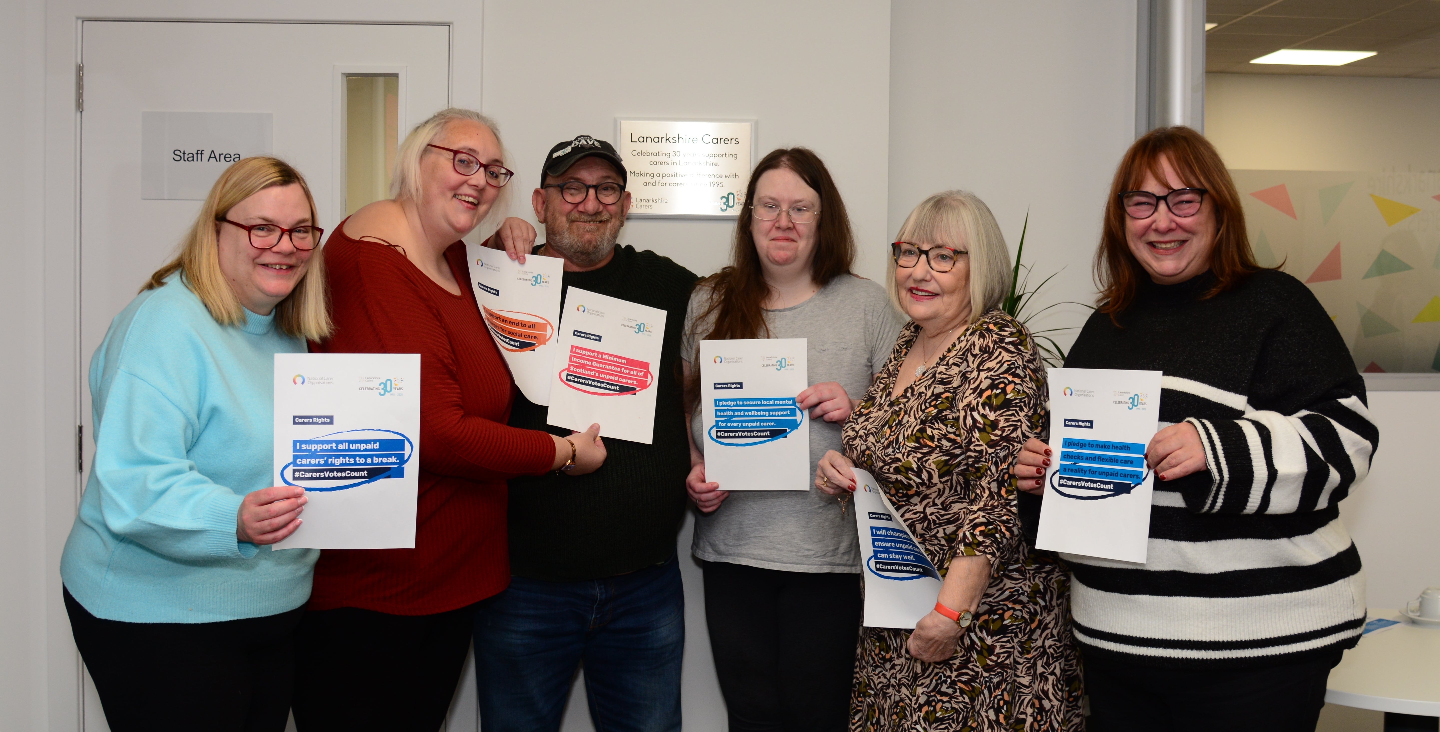 Unpaid carers in Lanarkshire are recognised on Carers Rights Day 2025